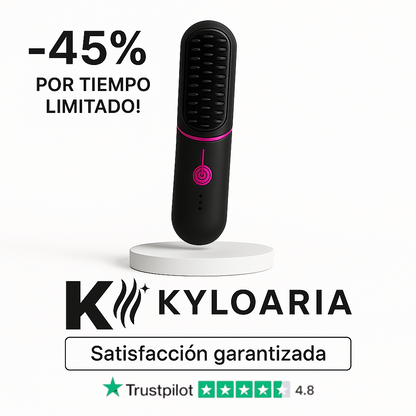 Cepillo alisador recargable